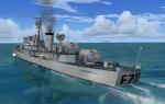 FSX/Accel Pilotable And AI French Escort Destroyer Commandant Riviere 